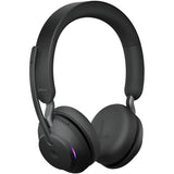 Jabra evolve2 65, ms stereo on-ear headset (zwart, microsoft teams, bluetooth)