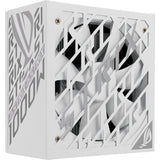 Asus rog strix platinum white edition modulaire 1000 watt voeding (wit, 1x 12v-2x6, 4x pcie)