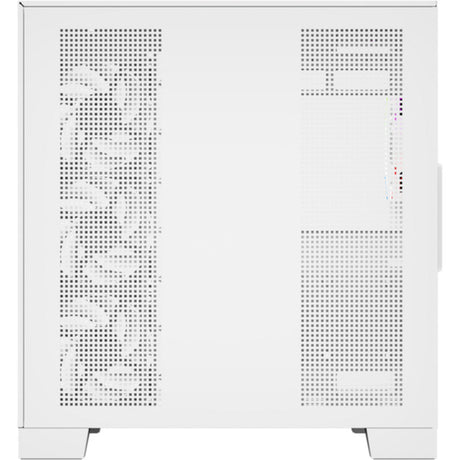 Xyz pc gear tesseract a-rgb midi tower behuizing (wit | 2x usb-a | 1x usb-c | rgb | tempered glass)