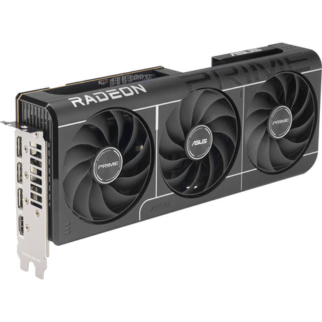 Asus prime radeon rx 9070 evo oc grafische kaart (grijs, 3x displayport, 1x hdmi)