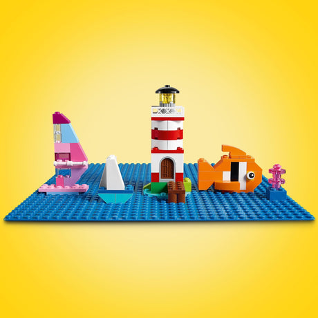 Lego classic - blauwe bouwplaat constructiespeelgoed (11025)