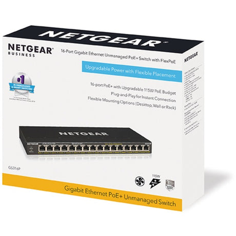 Netgear gs316p switch