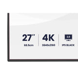Iiyama prographic hb2701uhsnp-b1 27 4k uhd monitor (zwart (mat), hdmi, displayport, usb-c, audio)