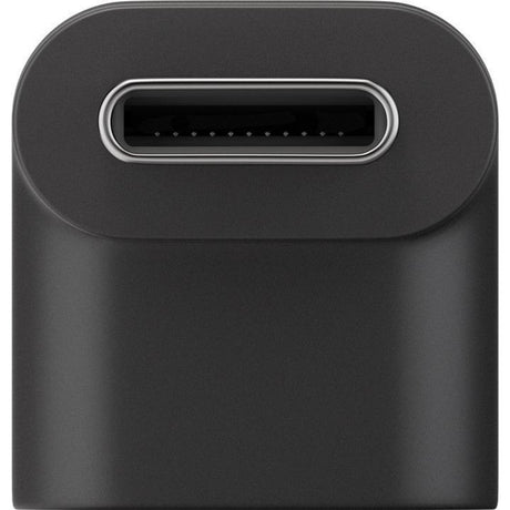 Goobay usb-c (male) naar usb-c (female) 90° adapter (zwart)
