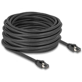 Delock cat.8.1 netwerkkabel (zwart, 15 meter, s ftp, rj-45)