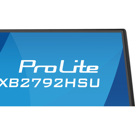 Iiyama prolite xb2792hsu-b1 27 monitor (zwart (mat), 1x displayport, 1x hdmi, 2x usb-a, 120 hz)