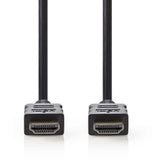 High speed hdmi-kabel met ethernet, 5.0 meter (zwart, 4k@30hz )