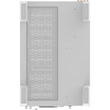 Thermaltake view 380 ws argb snow midi tower behuizing (wit houtkleur | 2x usb-a | 1x usb-c | rgb | tempered glass)