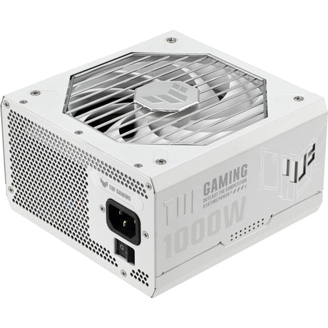 Asus tuf gaming gold white edition modulaire 1000 watt voeding (wit, 1x 12v-2x6, 4x pcie)
