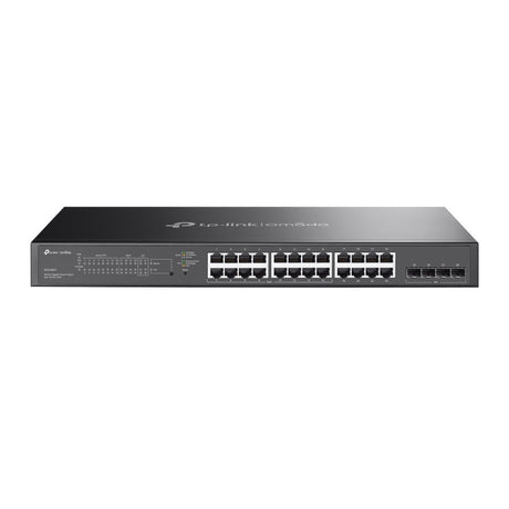 Tp-link omada sg2428lp 28-poorts gigabit smart switch (zwart, 16x poe+)