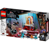 Lego marvel super heroes 76213 koning namor’s troonzaal