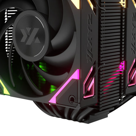 Xyz pc gear thermax 6 duo rgb cpu-koeler (zwart, argb, pwm)
