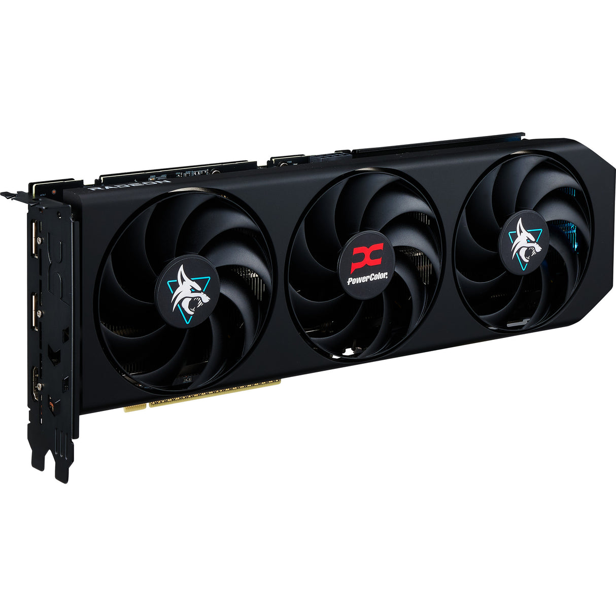 Powercolor radeon rx 9060 xt hellhound 8gb grafische kaart (2x displayport, 1x hdmi)