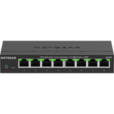 Netgear 8-port 2.5g multi-gigbit ethernet plus switch (ms308e) (zwart, managed)