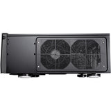Silverstone sst-gd07b-c htpc behuizing (zwart | 1x usb-a | 1x usb-c)