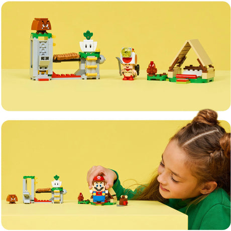 Lego super mario - toad-baas' kampeerplaats constructiespeelgoed (72040)