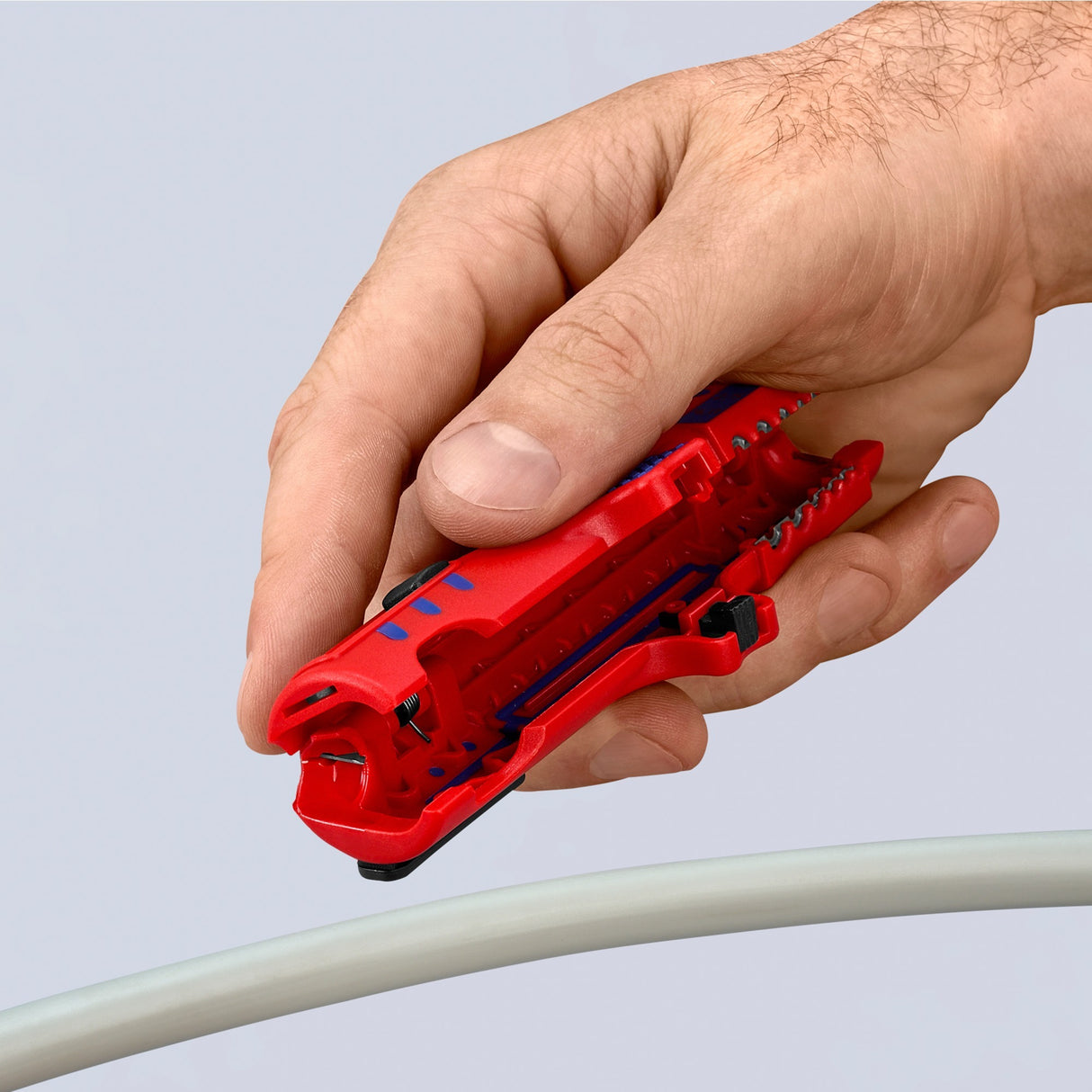 Knipex 16 85 125 sb kabelstripper geschikt voor: ronde kabel, kabel voor vochtige ruimte 8 tot 13 mm 0.2 tot 4.0 mm²