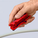 Knipex 16 85 125 sb kabelstripper geschikt voor: ronde kabel, kabel voor vochtige ruimte 8 tot 13 mm 0.2 tot 4.0 mm²