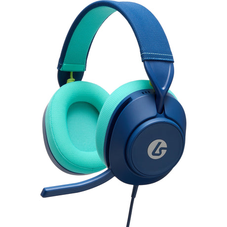 Powera lucidsound ls10x gen 2 bedrade gamingheadset - mariner blue over-ear gaming headset (donkerblauw lichtblauw, xbox series x|s, xbox one, pc)