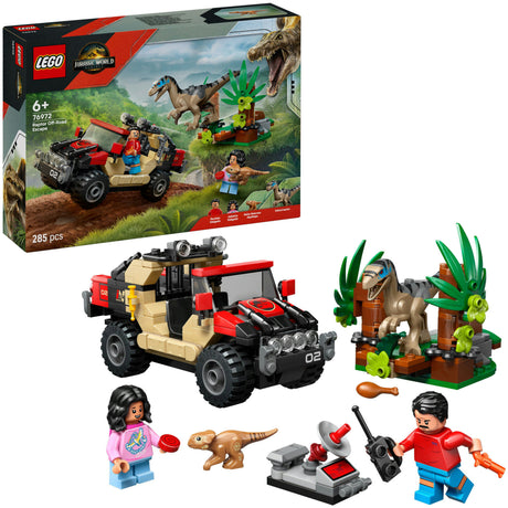 Lego jurassic world 76972 offroad eaptorontsnapping