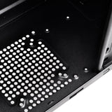 Silverstone sst-ps13b midi tower behuizing (zwart | 2x usb-a)