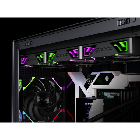 Xyz pc gear hydrotemp aio 360 waterkoeling (zwart, argb, pwm)