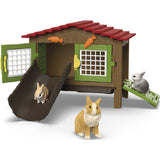 Schleich farm world - konijnenhok - 42728