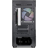 Thermaltake view 170 tg argb mini tower behuizing (zwart | 2x usb-a | rgb | tempered glass)