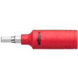 Wiha ratelsleutelset geïsoleerd 1 4 dopsleutel (rood geel, 21-delig incl. koffer)