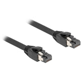Delock cat.8.1 netwerkkabel (zwart, 15 meter, s ftp, rj-45)