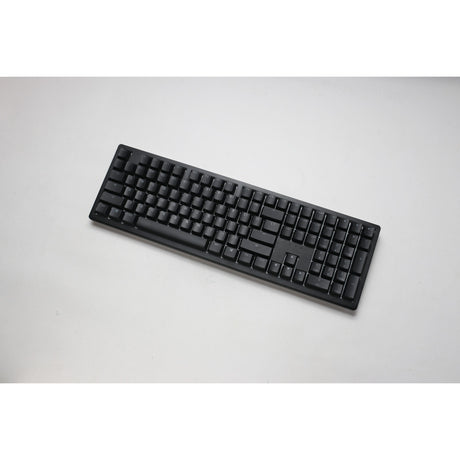 Ducky zero 6108 classic black rgb mechanisch gaming toetsenbord (zwart, us lay-out (qwerty), cherry mx2a brown, 100%, rgb leds, double-shot pbt, hot swap, 2.4ghz | bluetooth | usb-c)