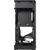 Cooler master ncore 100 max mini tower behuizing (donkergrijs | 2x usb-a | 1x usb-c)