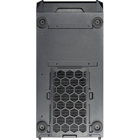 Silverstone sst-sed1-b midi tower behuizing (zwart | 2x usb-a | 1x usb-c)