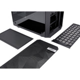Fractal design meshify c midi tower behuizing (zwart | 2x usb-a | tempered glass)