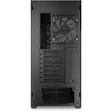Sharkoon ak3 rgb midi tower behuizing (zwart | 2x usb-a | 1x usb-c | rgb | tempered glass)