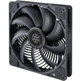Silverstone air penetrator 184i pro case fan (zwart, 180 x 180 x 32 mm, pwm)