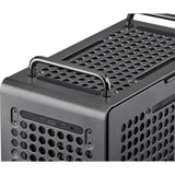 Cooler master qube 540 stardust iron midi tower behuizing (zwart | 2x usb-a | 1x usb-c | tempered glass)
