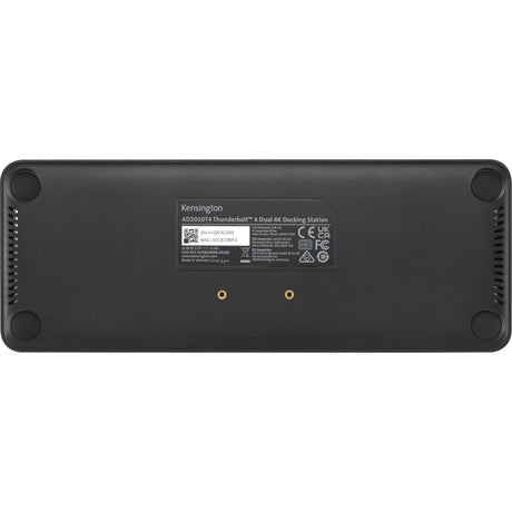 Kensington sd5760t dockingstation (zilver zwart, thunderbolt 4, usb-c, usb-a, hdmi, pd)