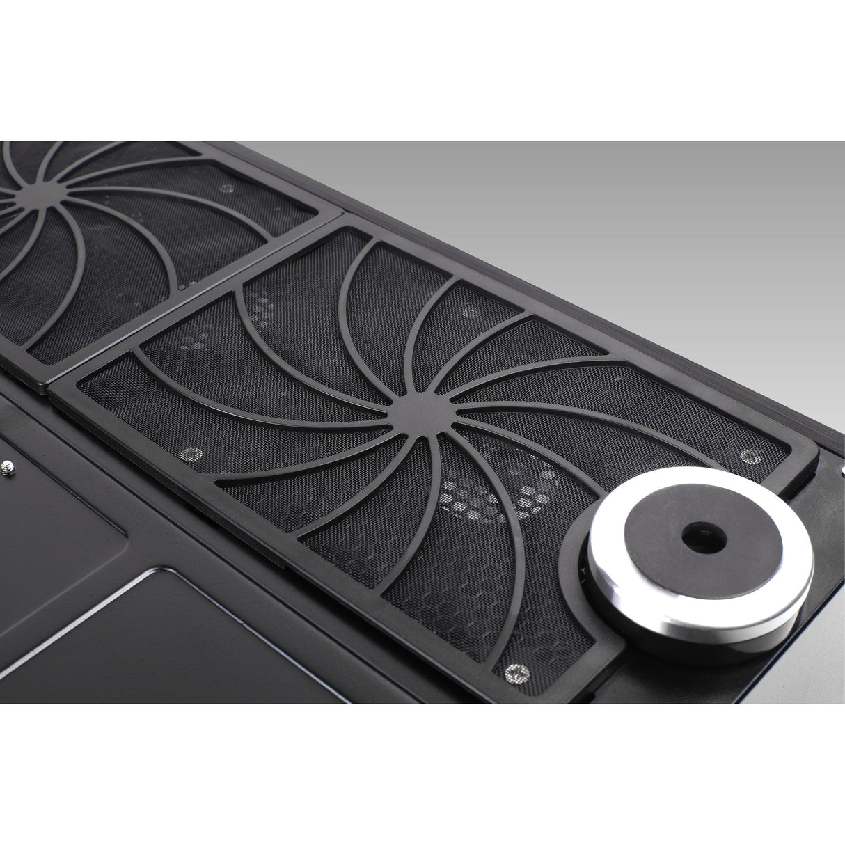 Silverstone grandia gd07b htpc behuizing (zwart | 2x usb-a)