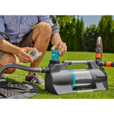 Gardena besproeiingspomp 5600 silent+ (zwart zilver)