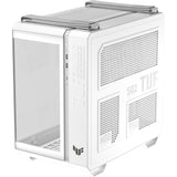 Asus tuf gaming gt502 horizon argb midi tower behuizing (wit | 3x usb-a | 1x usb-c | tempered glass)
