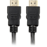 Sharkoon high speed hdmi kabel met ethernet (zwart, 10 meter, 4k, verguld)