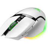 Razer basilisk v3 pro gaming muis (wit, usb bluetooth hyperspeed wireless, 30.000 dpi, chroma rgb)