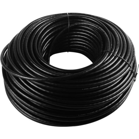 Goobay netwerkabel cat.6 u utp, outdoor (zwart, 100 meter)