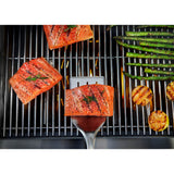 Weber precision barbecuespatel (roestvrij staal zwart)