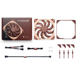 Noctua nf-a14x25 g2 pwm case fan (bruin, 140 x 140 x 25 mm)