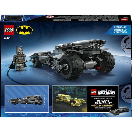 Lego super heroes 76331 batman v superman batmobile