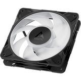 Arctic p12 pro a-rgb case fan (zwart, 120 x 120 x 25 mm, pwm)