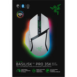 Razer basilisk v3 pro gaming muis (wit, usb bluetooth hyperspeed wireless, 30.000 dpi, chroma rgb)