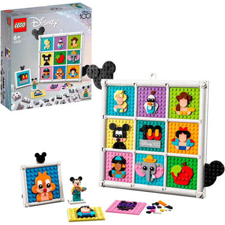 Lego disney - 100 jaar disney animatiefiguren constructiespeelgoed (43221)